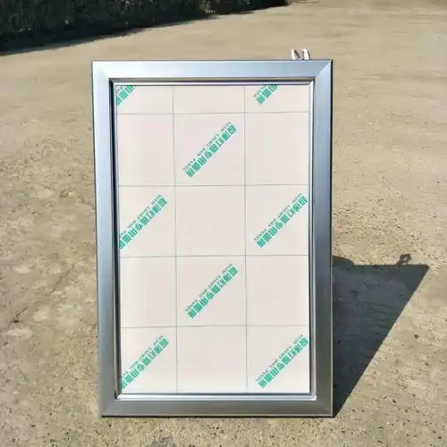 铝合金开启框海报框型材和配件