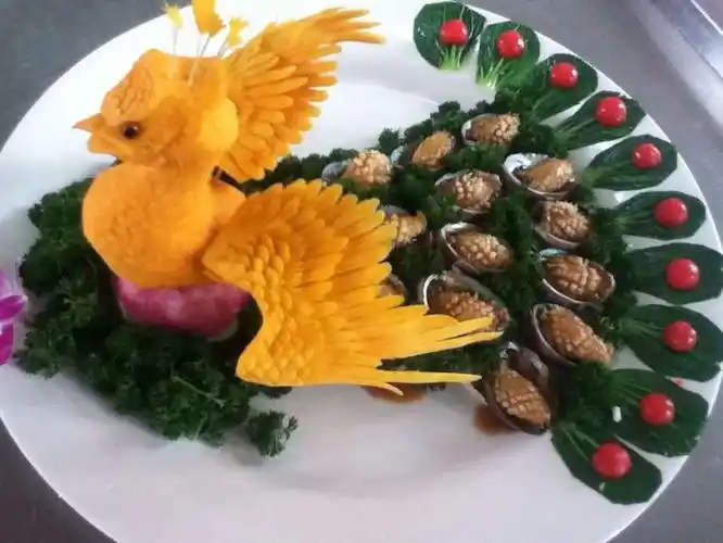 孔雀鲍鱼(造型菜)