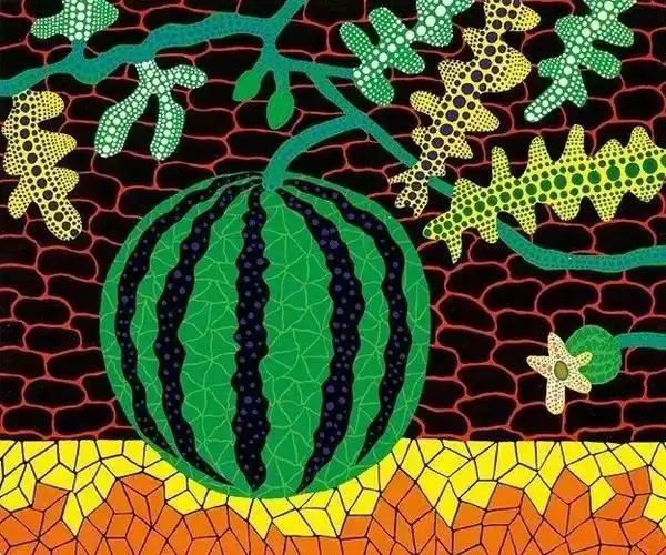 魔性的圆点女王草间弥生绘画作品集