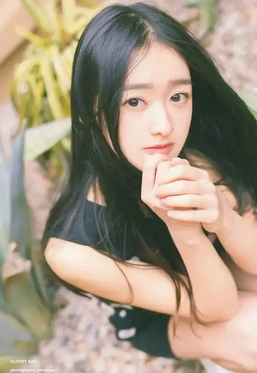 黑发女神唯美阳光靓丽清新写真集 @微相册 @微博摄影