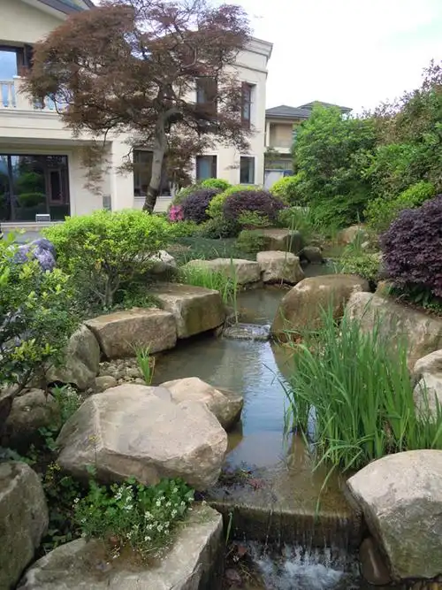 园林景观庭院水系