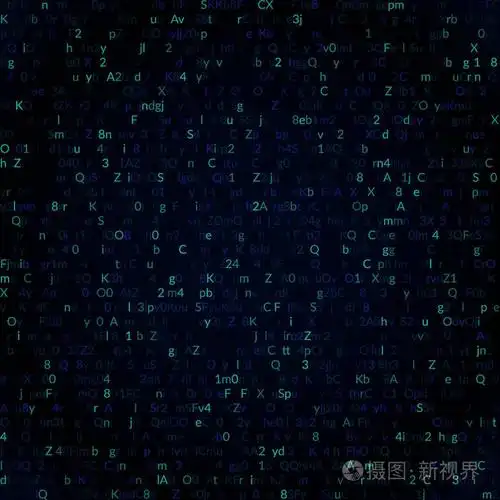 背景抽象数字的二进制代码.矢量图