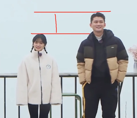 沈月的真实身高是多少站在188的熊梓淇身边一下就都明白了