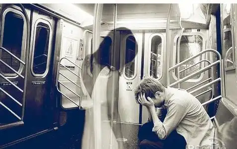 离去后也要守护,默默的守护你,二次元情侣,悲伤情侣,情侣分手后