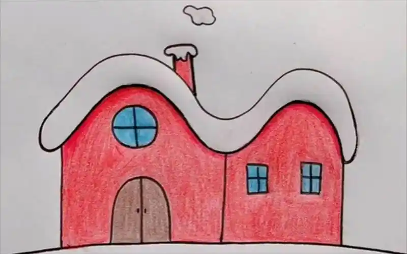 房子的简笔画 房子的简笔画简单又漂亮