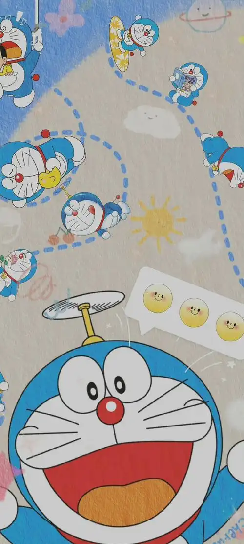 用壁纸说早安##哆啦a梦##手机壁纸##高清壁纸无水印