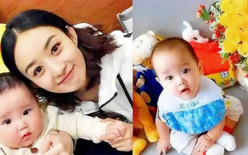 赵丽颖儿子首次亮相,注意小家伙的正脸!网友都替她开心