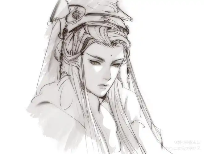 道不虚行只在人_霹雳布袋戏古风绘画绘画作品