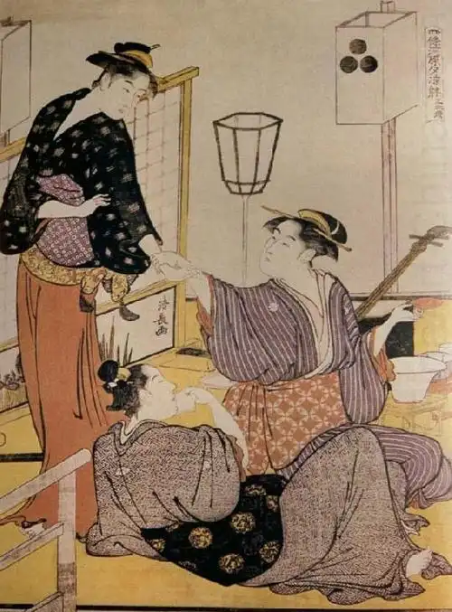 鸟居清长(日本)浮世绘作品欣赏_网易订阅