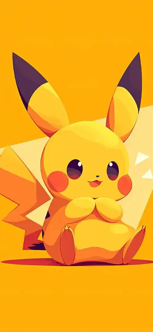 精灵宝可梦 可爱皮卡丘壁纸#壁纸