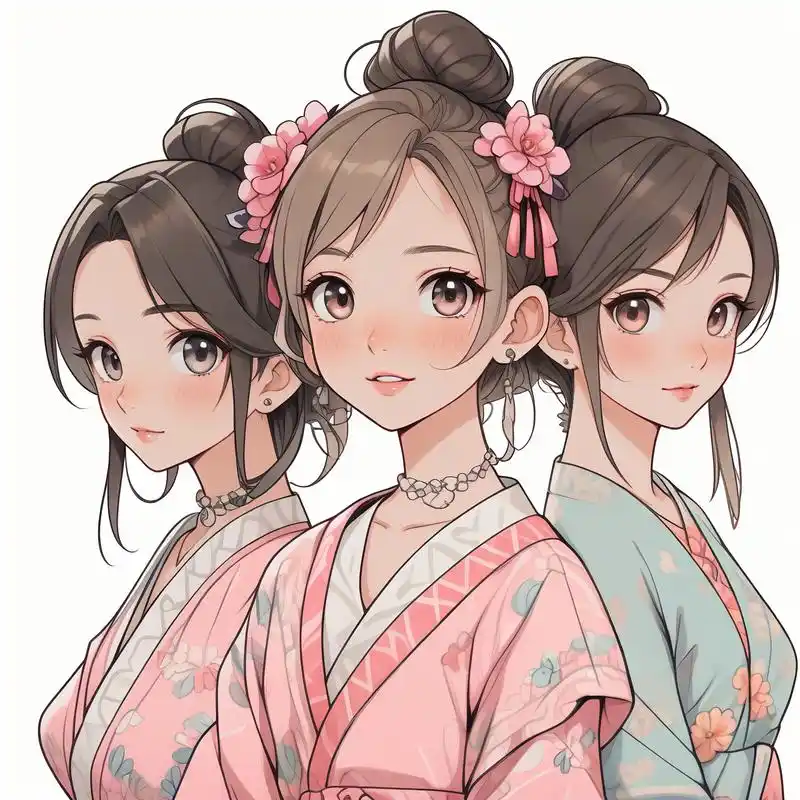 93三姐妹头像来啦,快和闺蜜一起用93 三姐妹头像来啦,快叫上你的