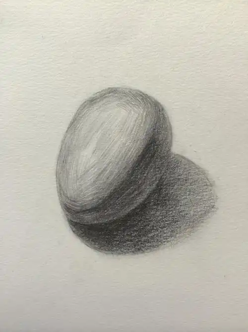 每日一绘026学达芬奇画鸡蛋3