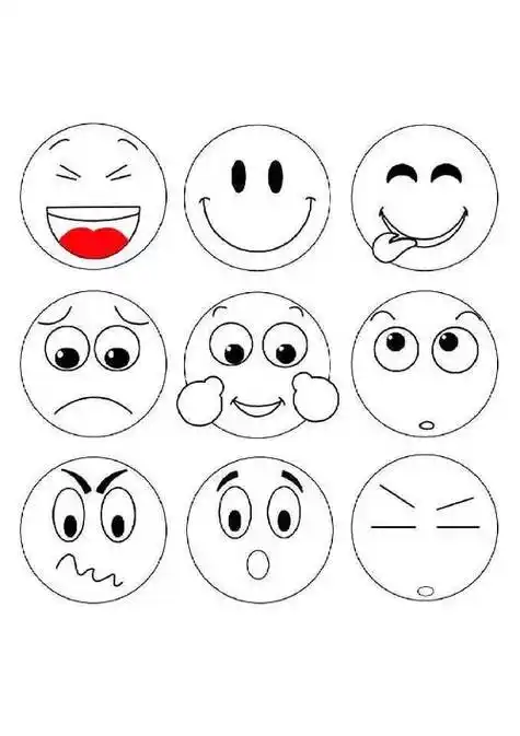 表情简笔画分享快来收藏吧卡通可爱的兔子简笔画可爱表情包简笔画q版