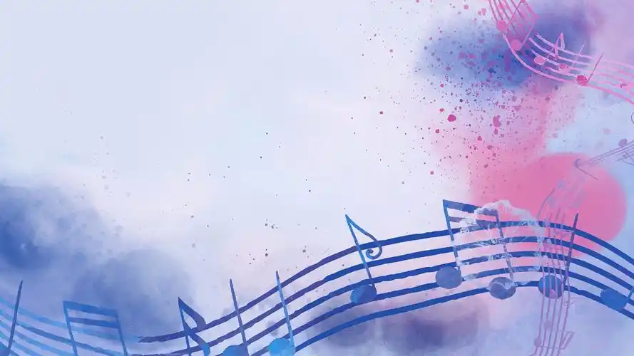 4k梦幻摇滚水墨飘散音乐乐队背景音乐背景[mp4 gif]