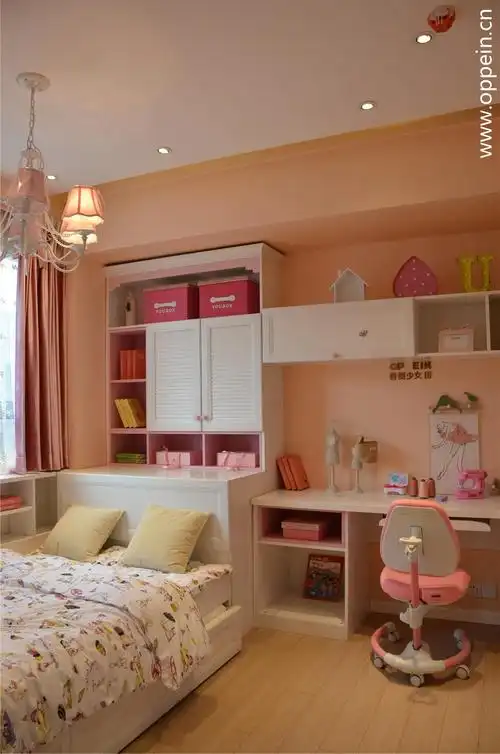 作品标题女孩房间装修效果图青少年房设计