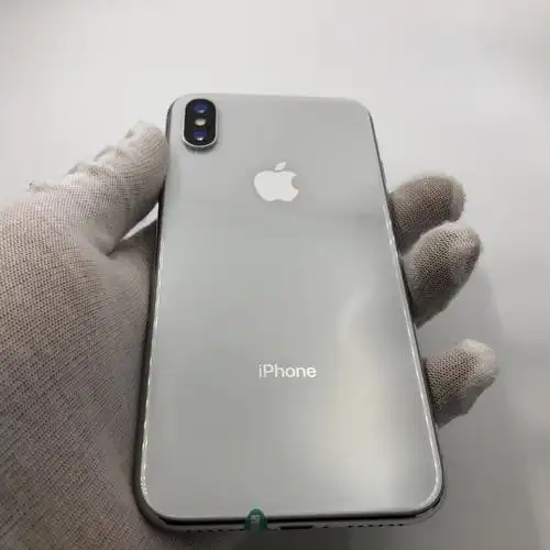 苹果【iphone x】全网通 银色 64g 国行 95新 - 专业质检 180天质保 -