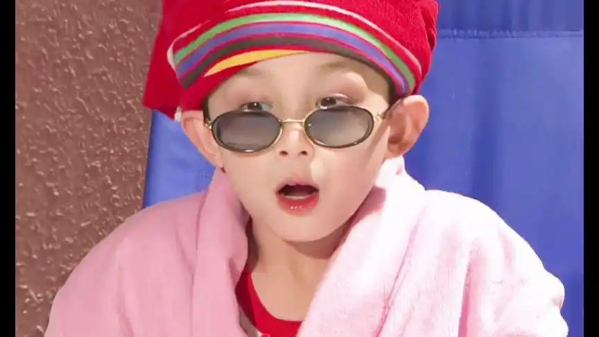 吴磊小时候太可爱了哈哈哈哈 #吴磊 #吴磊小时候可爱