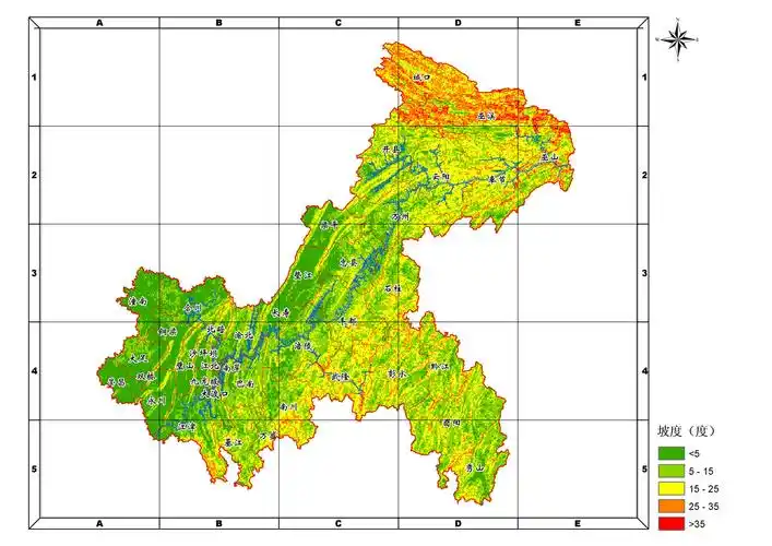 地貌形态的盆地