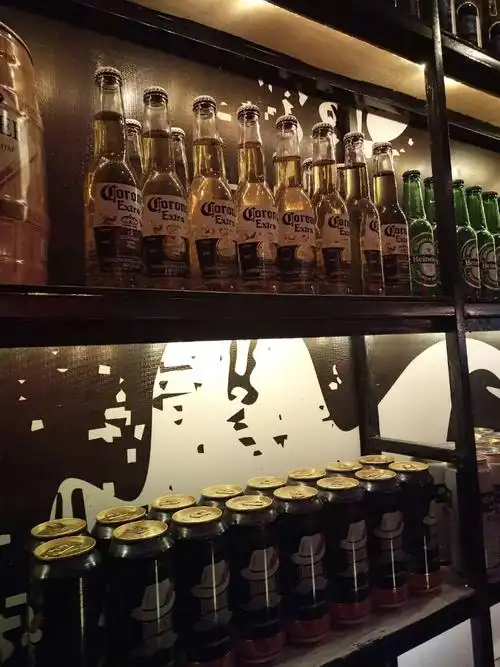 各种各样的进口酒水