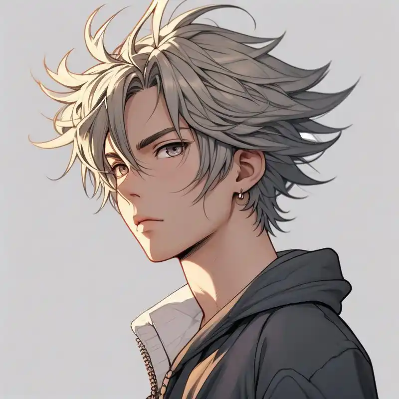 动漫男生头像96超酷超拽90