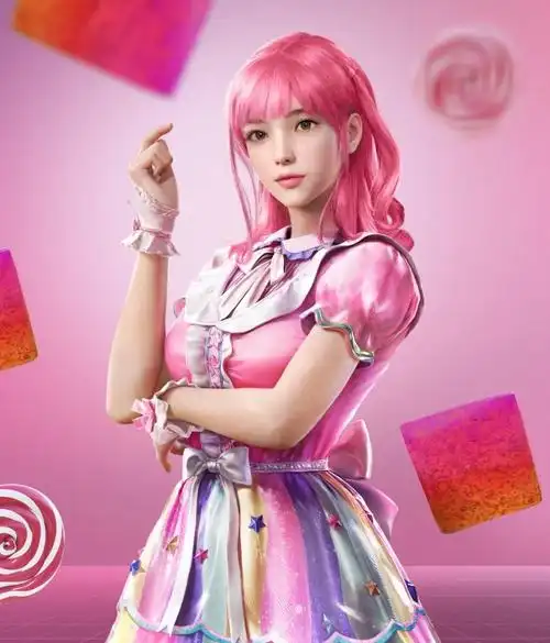 《和平精英》甜心巧克力皮肤图鉴