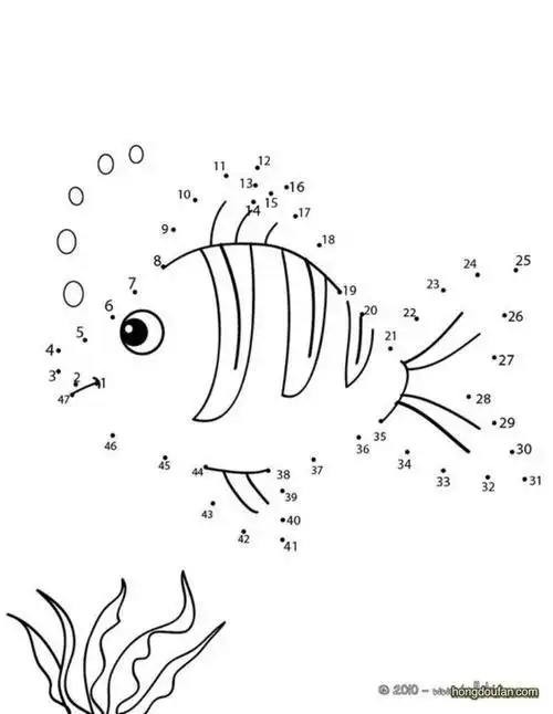 连线简笔画游戏幼儿连点简笔画趣味连线游戏图片下载嘎嘎叫的小鸭子简