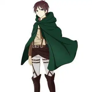 进击的巨人斗篷秋冬动漫周边男女二次自由之翼连帽不倒绒披风