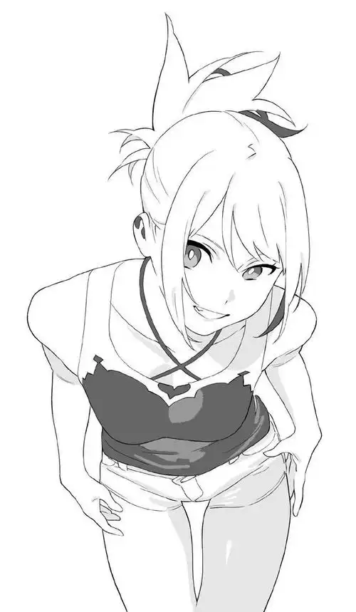 动漫少女速写动态练习