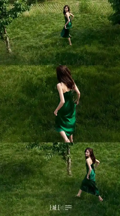 吴宣仪漫步在绿色盎然的树林中,寻找一份宁静,让心绪沉淀_大自然_灵魂