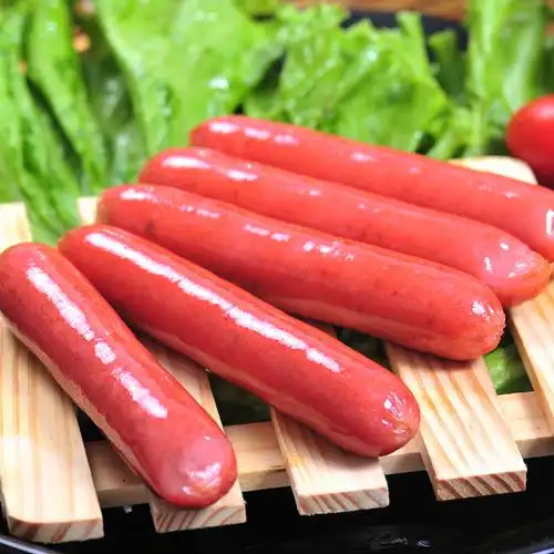 地道烧烤原味香肠台湾热狗烤肠火山石