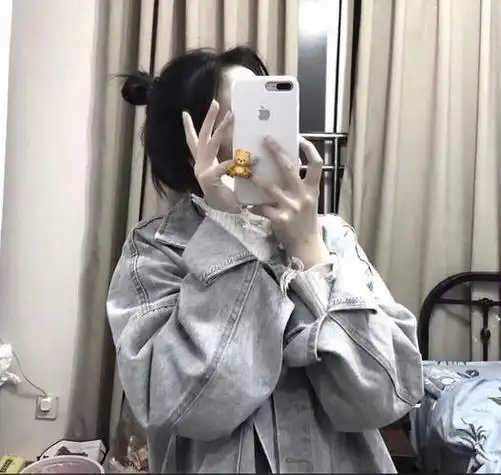 仙女般的挡脸头像