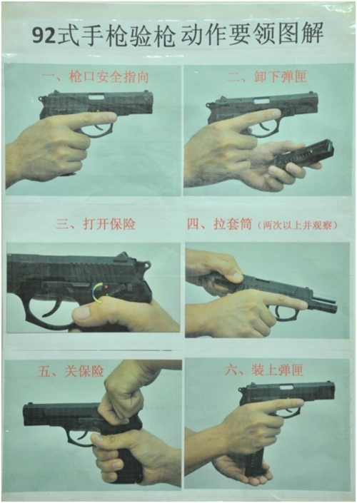 从来没摸过枪的人,突然危急情况有把枪自救,该怎么