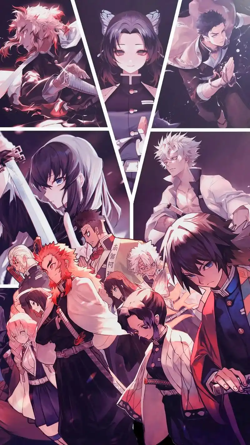 创作灵感 #鬼灭之刃 #九柱 - 抖音