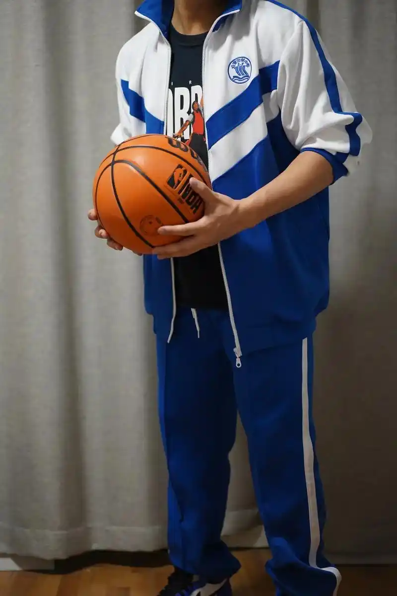 男高中生校服穿搭aj球鞋蓝白体育生运动.三帆中学蓝白校服配a - 抖音