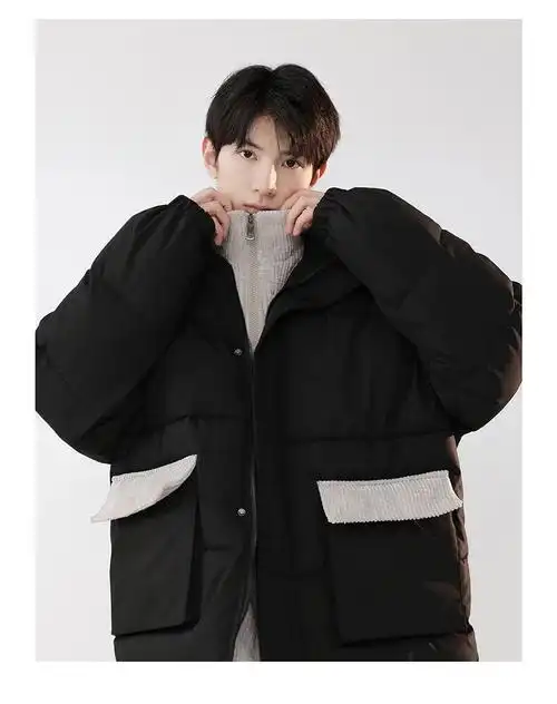 【jd优选】马嘉祺同款棉服bdct美式hiphop面包服外套冬季加厚ins潮