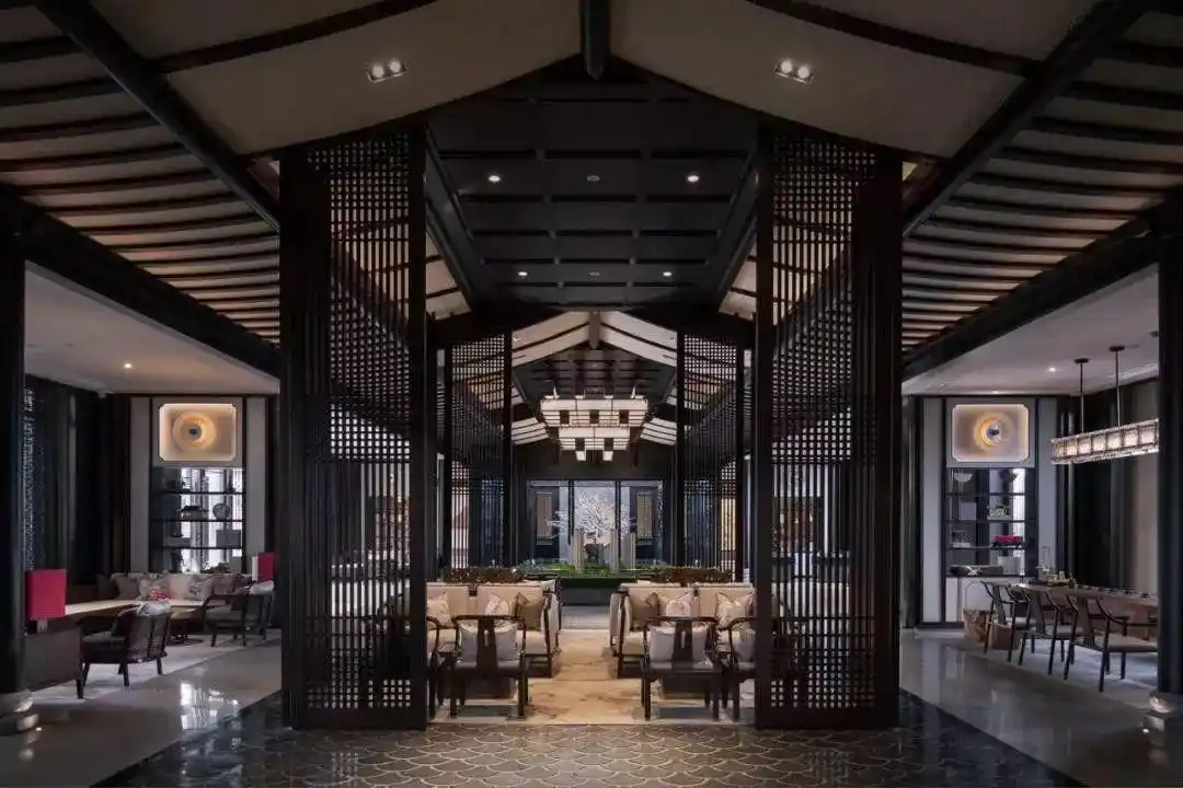 中式古建会所斑驳岁月浮沉春秋