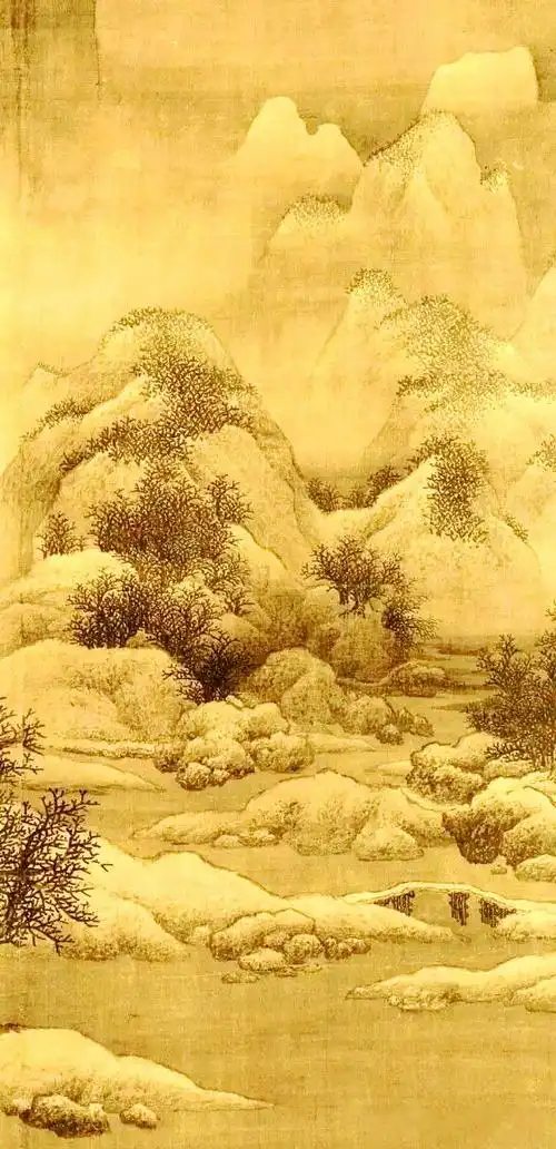 宋 范宽《雪景寒林图》鉴赏