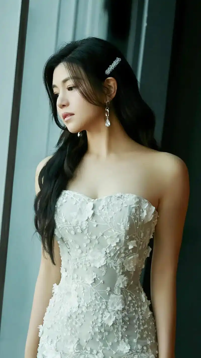 陈妍希时尚写真:文雅甜美