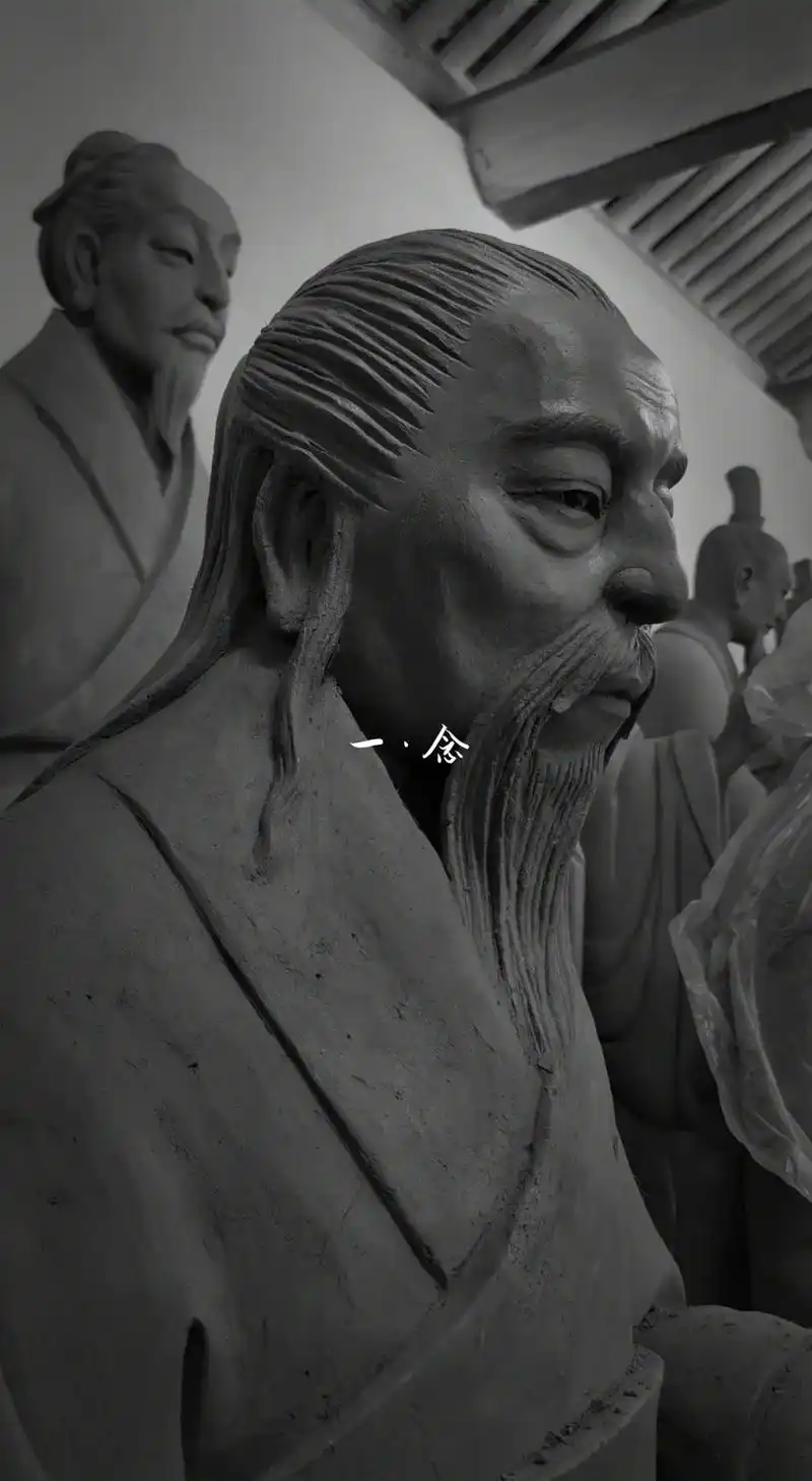 原创 #倪大红 #司马懿#泥塑       给自己五分 - 抖音