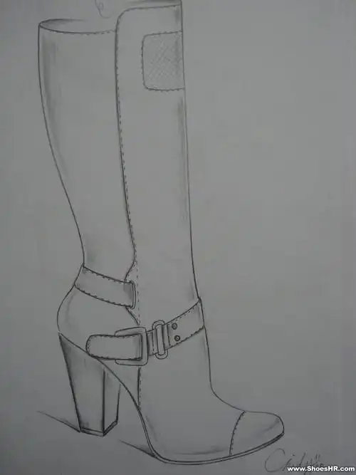 网站首页 作品欣赏 作品分类:靴子 > 时尚高跟靴