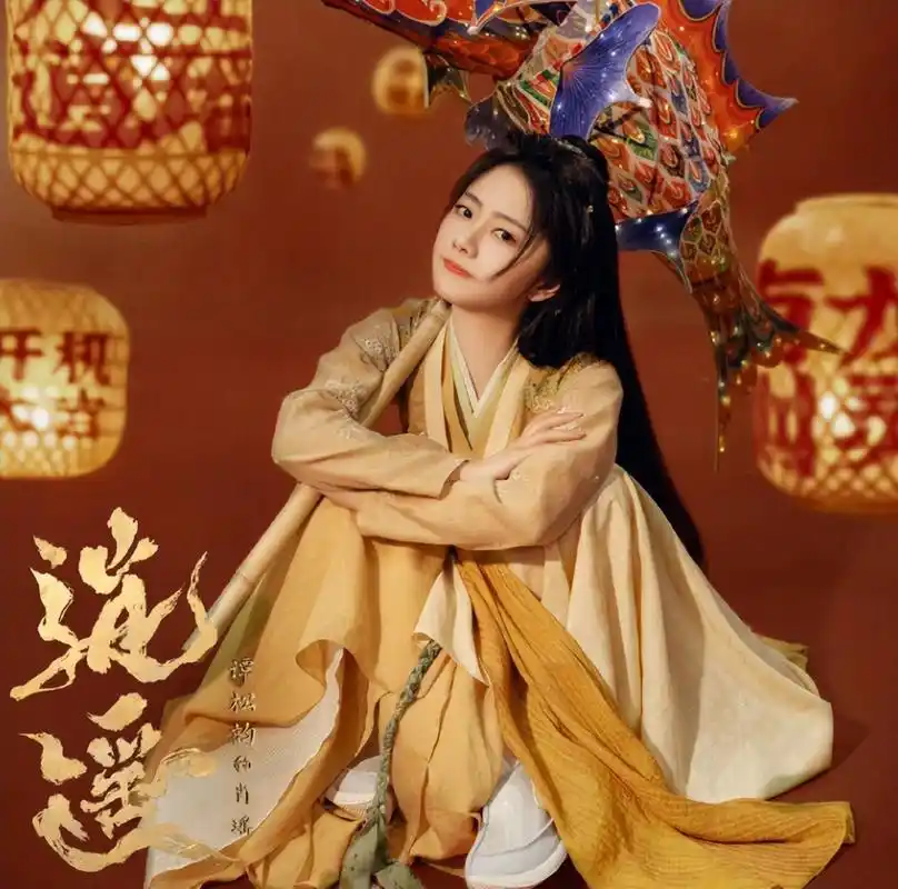 谭松韵逍遥剧照曝光笑容明媚好灵动看到男主期待了