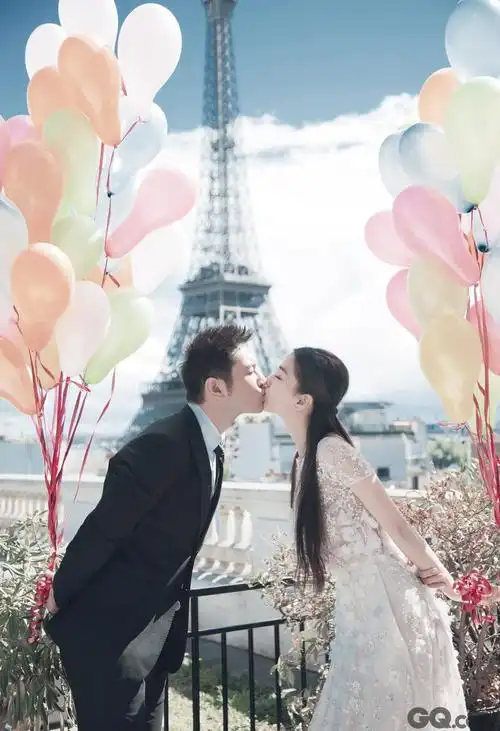 黄晓明领衔娱乐圈的炫妻狂魔