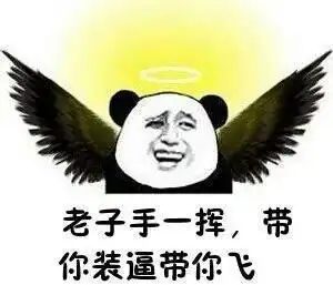 老子手一挥,带你装逼带你飞_装逼_一挥_老子表情