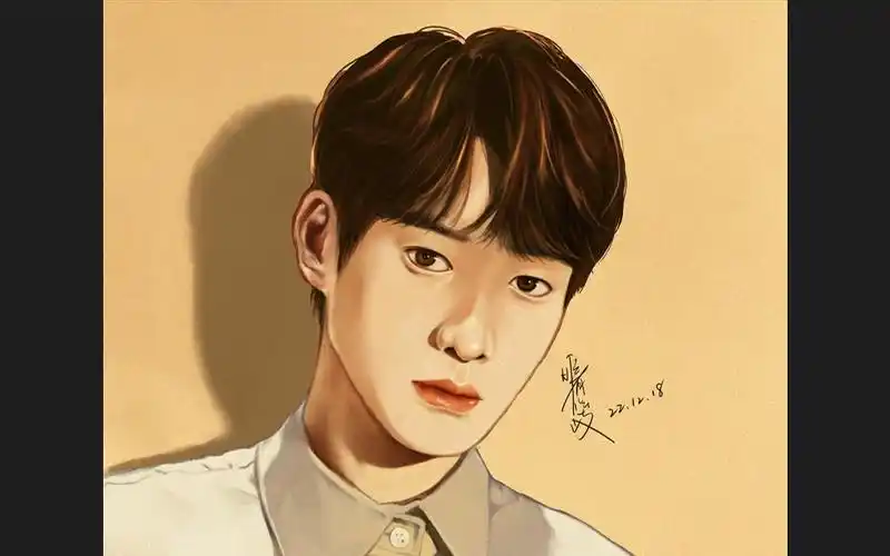 【ps板绘】魏大勋丨照片临摹