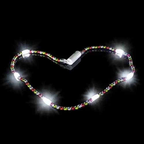 led发光珍珠项链 美丽时尚有个性