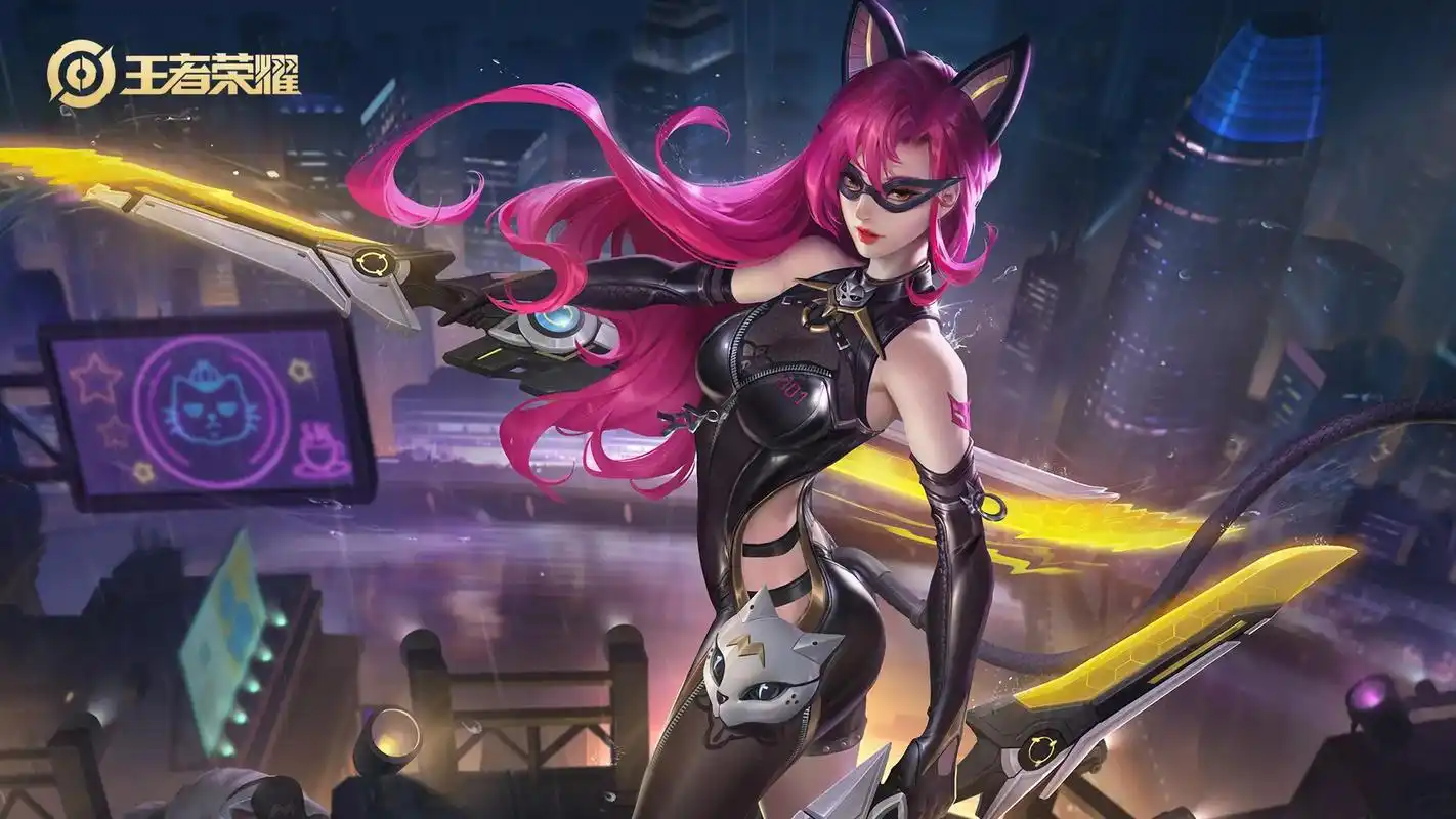 王者荣耀 | 阿轲 | 英雄皮肤高清壁.#王者荣耀 #高清壁 - 抖音