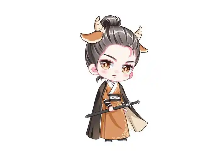 幸运十二生肖卡通古装男版