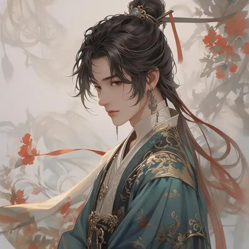 90古风动漫帅哥头像90 探索古风的魅力,动漫中的那些帅气男主角