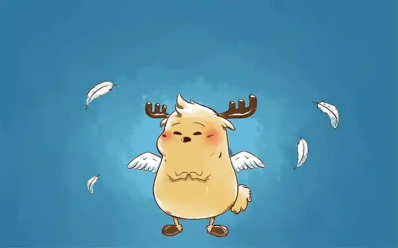 萌萌的鹿小漫可爱原创手绘卡通精美桌面壁纸第四辑