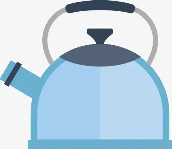 标签:天蓝色用具厨房用具天蓝色厨房设备矢量水壶卡通迷你风格蓝色
